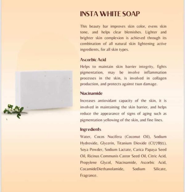 Insta White Soap - Image 2