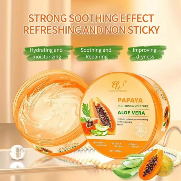 DW Papaya and Aloe Vera Brightening Hydrating For All Skin 100/300ml.