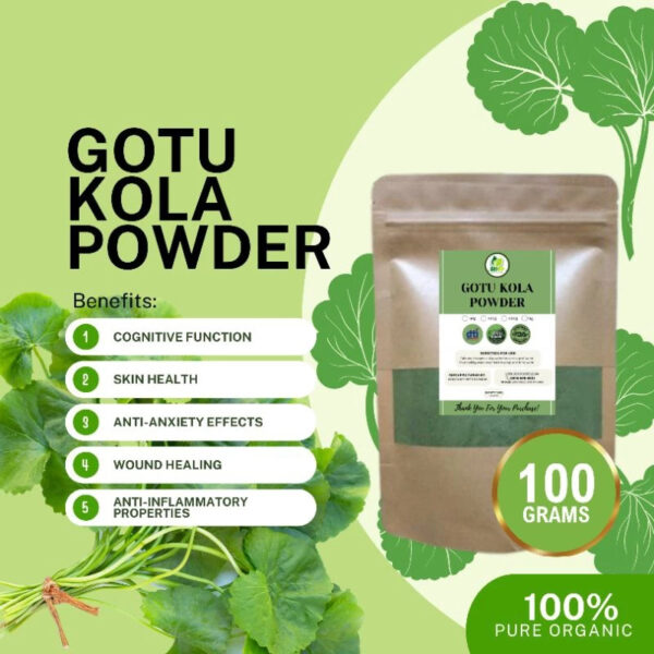 Gotu kola powder 100 grams