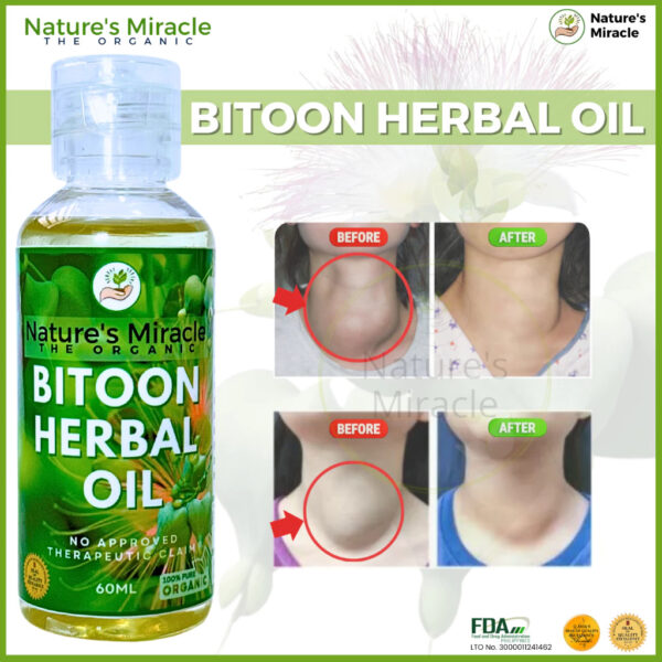 Bitoon Herbal Oil 100ml. - Image 4