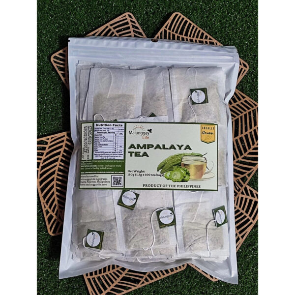 100 tea bags Ampalaya Tea pure natural locally grown and farm grown. - Image 11