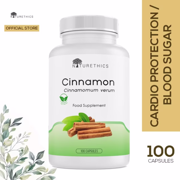 Naturethics 100% Pure Organic Cinnamon Capsules