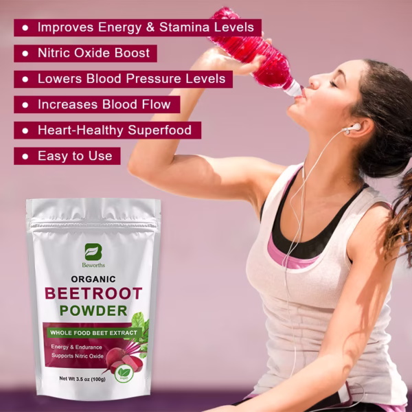 Organic Beetroot Powder (50g) - Image 6
