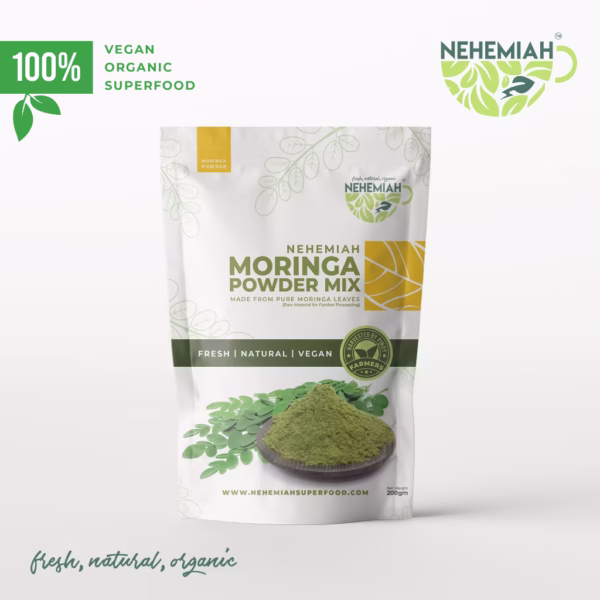 Moringa (Malunggay) Powder – Pure Organic🌿✨