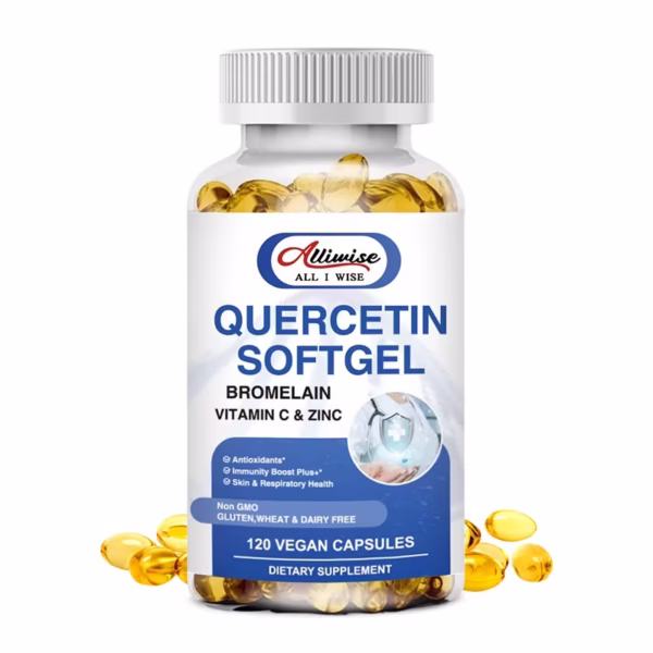 Quercetin 1000mg Vegan Capsules with Vitamin C & Zinc Supports Immune Health - Image 8