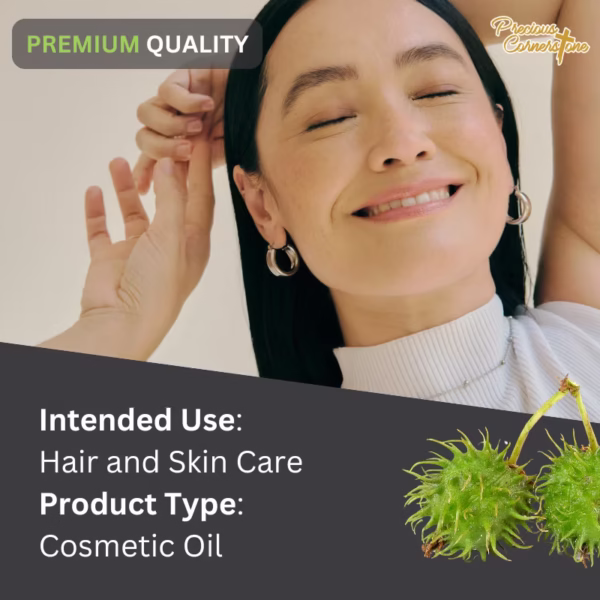 PCS Castor Oil 250ml 100% PURE COLD PRESSED Hexane-Free All Natural - Image 6