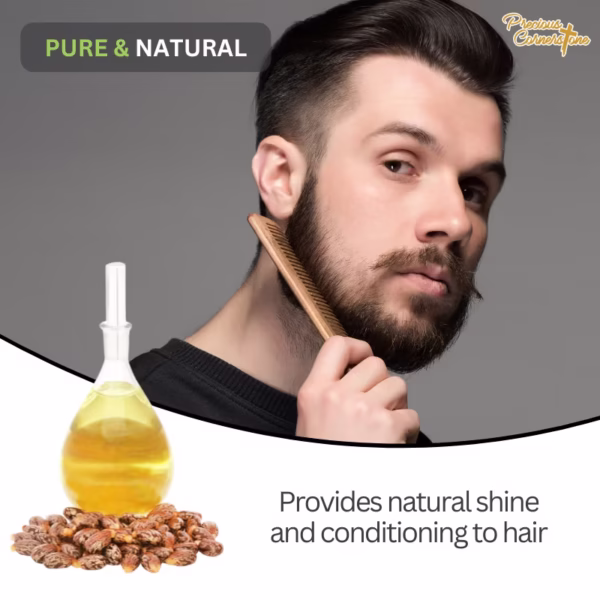 PCS Castor Oil 250ml 100% PURE COLD PRESSED Hexane-Free All Natural - Image 5
