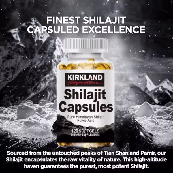 Shilajit Capsules Supplements 40% Fulvic Acid & Trace Minerals for Energy, Immunity - Image 7