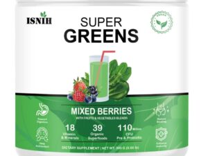 ISNIH 100% Organic Super Greens Powder