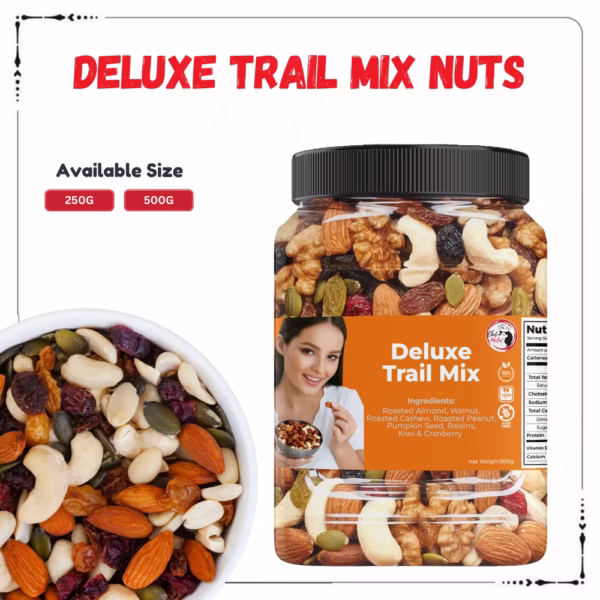 Deluxe Trail Mix | Dried Fruits & Nuts | 250g - 500g - Image 4