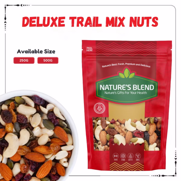 Deluxe Trail Mix | Dried Fruits & Nuts | 250g - 500g - Image 5