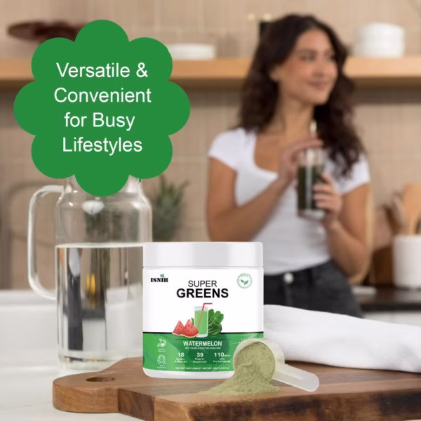 ISNIH 100% Organic Super Greens Powder - Image 6