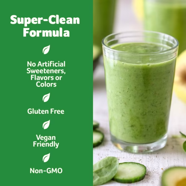 ISNIH 100% Organic Super Greens Powder - Image 2