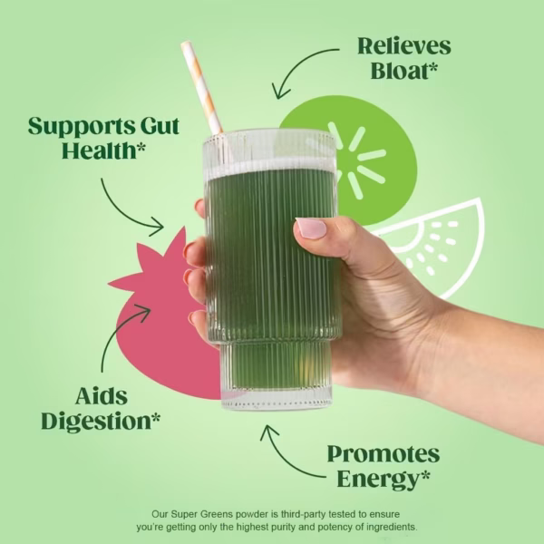 ISNIH 100% Organic Super Greens Powder - Image 8