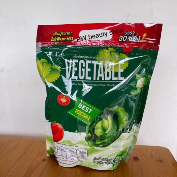 Nine Vegetable Juice New Package 1 Pack 30 Sachets